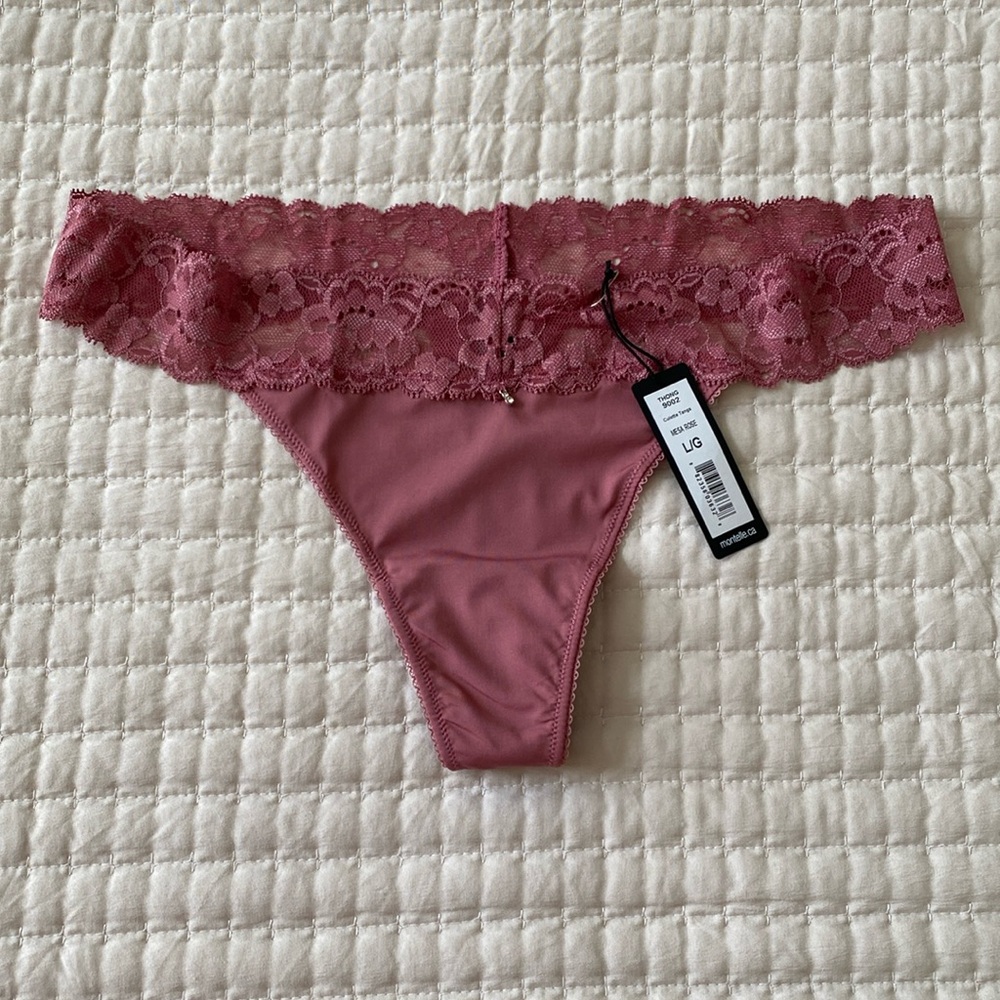 Montelle Mesa Rose Thong 9002 L